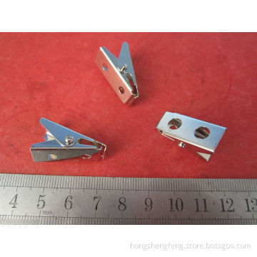 Manufacturer Supply Metal Badge Holder Clips